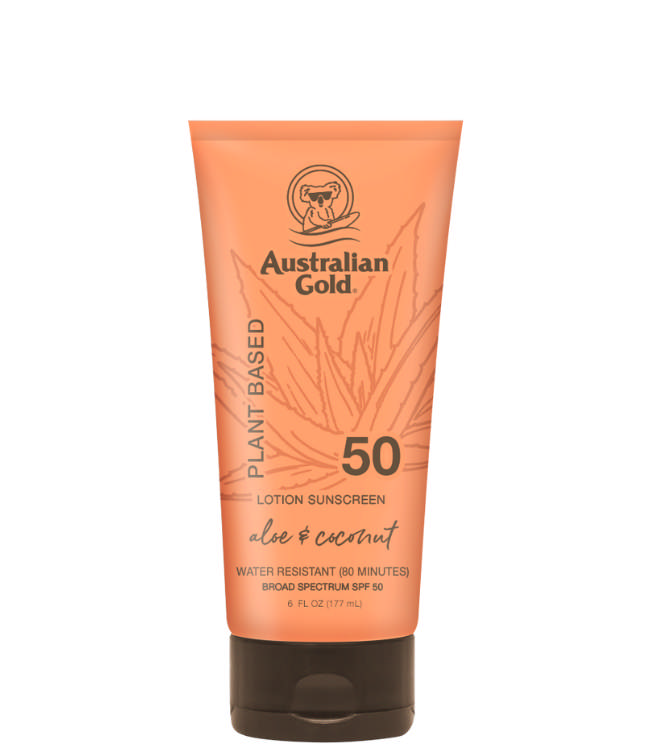 Australian Gold Plant Based Lotion SPF 50, 177 ml.