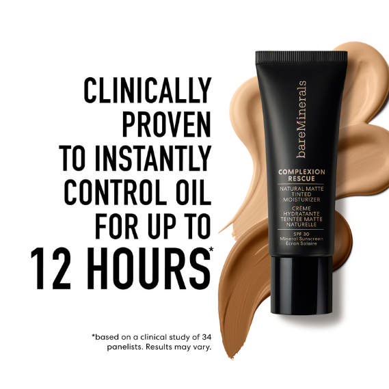 BareMinerals Complexion Rescue Tinted Moisturizer Matte Foundation Mahogany, 35 ml.