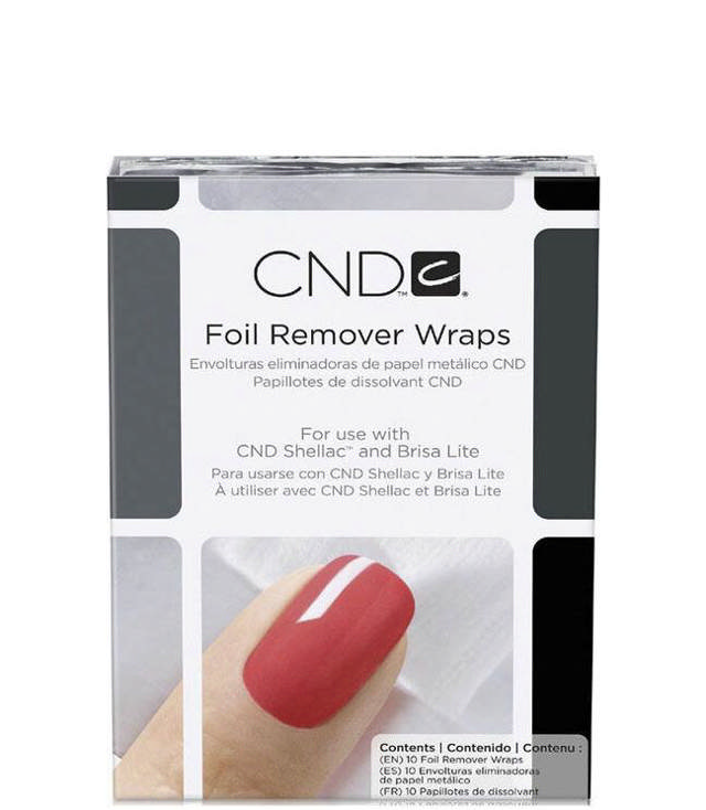 CND Shellac Remover Wraps, 10 stk.