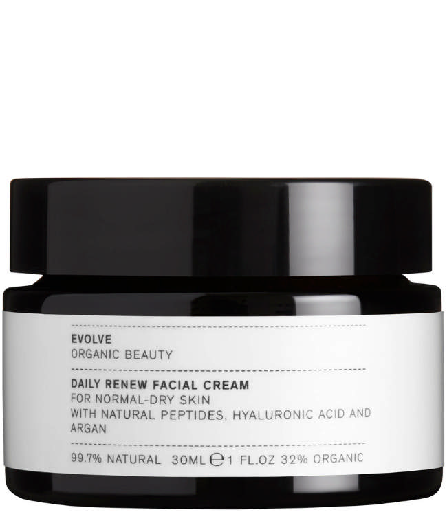 Evolve Organic Beauty Daily Renew Facial Cream, 30 ml.