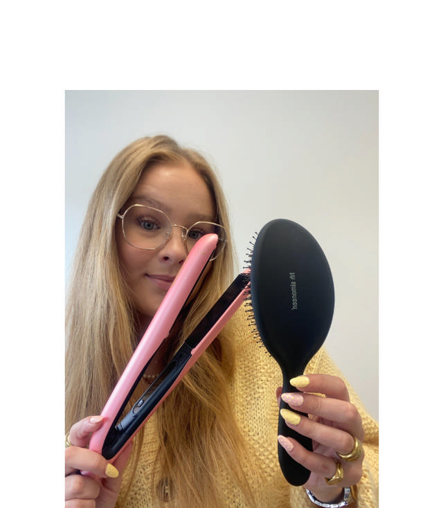 HH Simonsen True Divinity incl. Gloss Brush - Peachy Gold