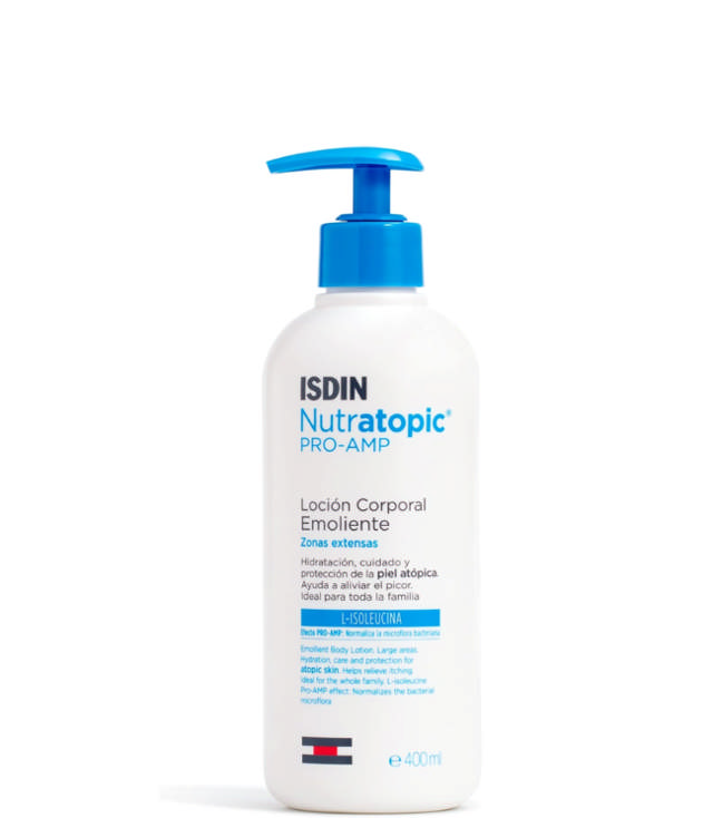 Isdin Bodylotion Nutratopic ProAmp, 400 ml.