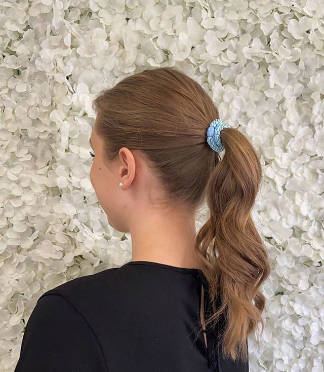 JA-NI Hair Accessories - Hair elastics, The Sky Blue