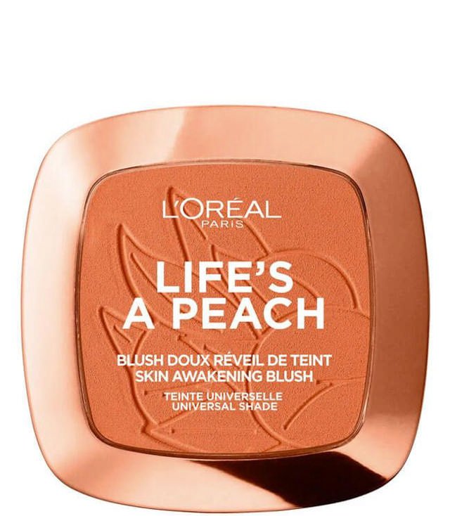 L'Oreal Paris Life’s a Peach Blush Powder 01 Peach Addict, 9 g.