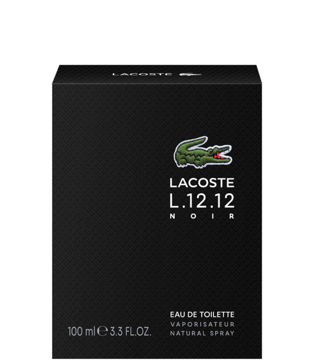 Lacoste L.12.12 Noir EdT, 100 ml.