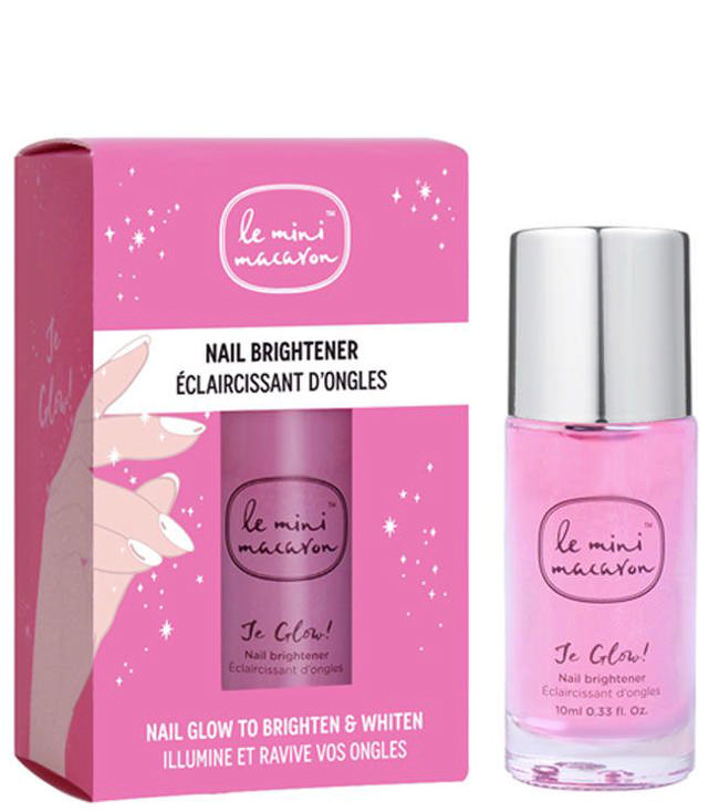 Le Mini Macaron Nail Brightener Je Glow, 10 ml.