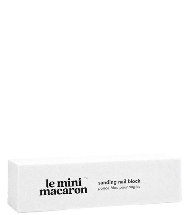 Le Mini Macaron Sanding Block, White