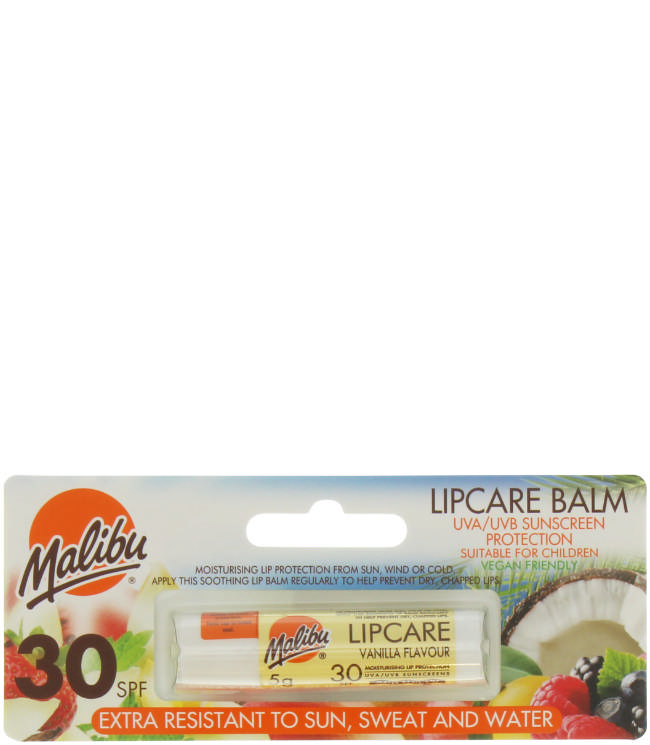 Malibu Lip Balm Vanilla SPF30, 30 ml. 