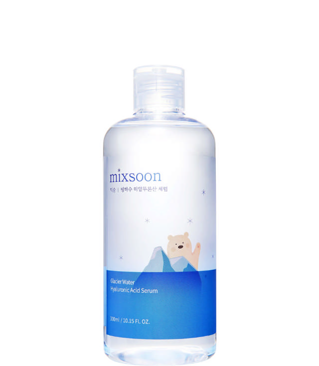 Mixsoon Glacier Water Hyaluronic Acid Serum, 300 ml.