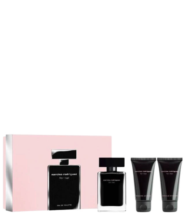 Narciso Rodriguez For Her Gift Set - EDT 50 ml + Shower Gel 50ml + Bodylotion 50 ml.