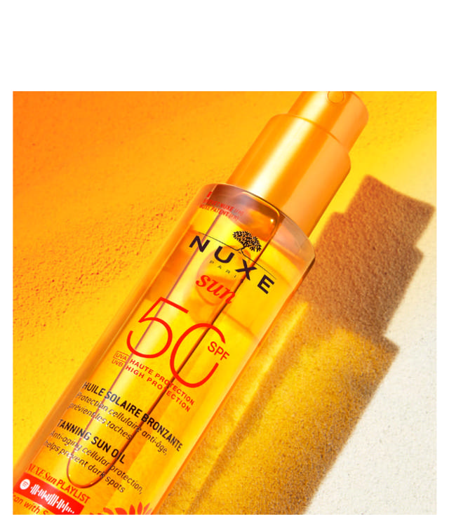 Nuxe Sun Oil SPF50, 150 ml.