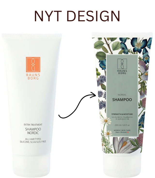 Raunsborg Shampoo Nordic For All Hair Types, 200 ml.