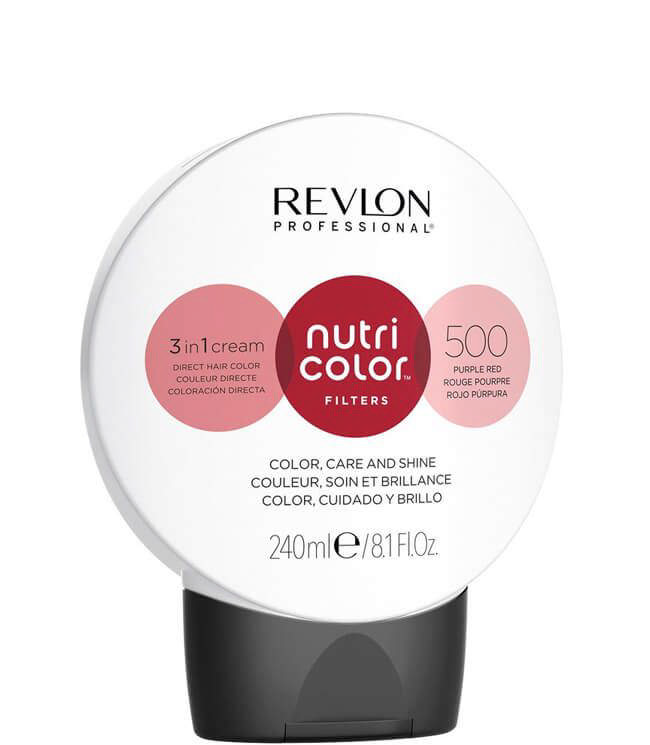 Revlon Nutri Color Filters 500 Purple Red, 240 ml.