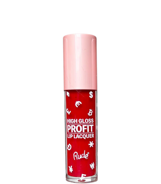 Rude Cosmetics High Gloss Profit Lip Lacquer - Yen