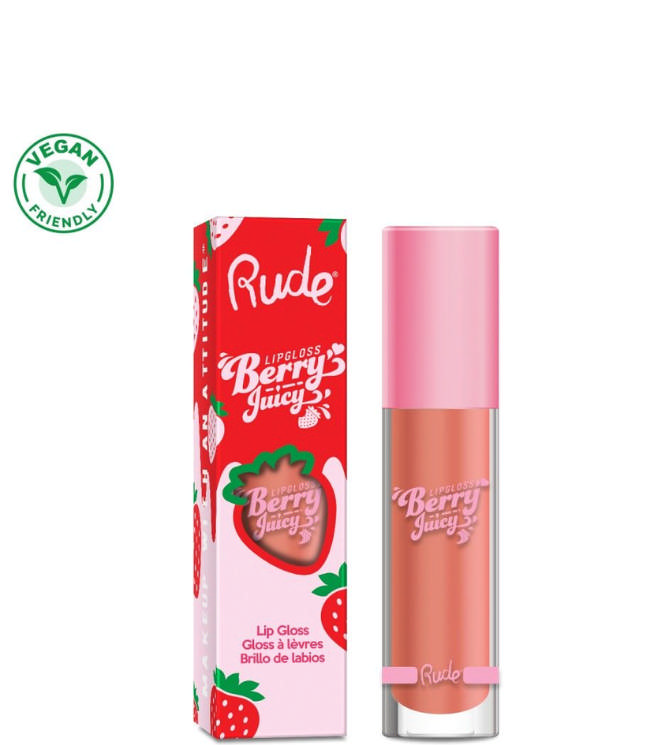 Rude Cosmetics Berry Juicy Lip Gloss - Nudist