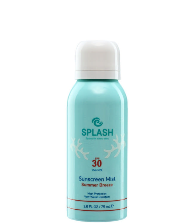 SPLASH Summer Breeze Sunscreen Mist SPF 30 - Travel Size, 75 ml.